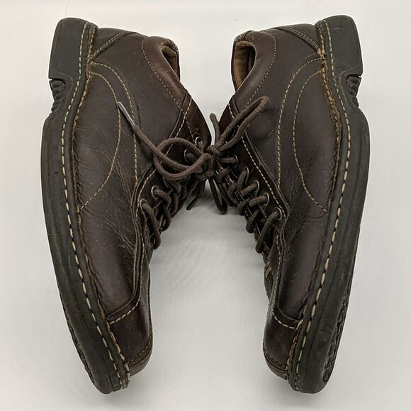 MEN'S Clark's, Brown Leather Loafers, Size 10 - Picture 4 of 7